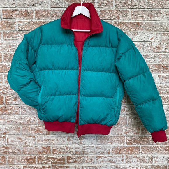 Columbia-Reversible Down Puffer Unisex Jac… - Picture 2 of 13